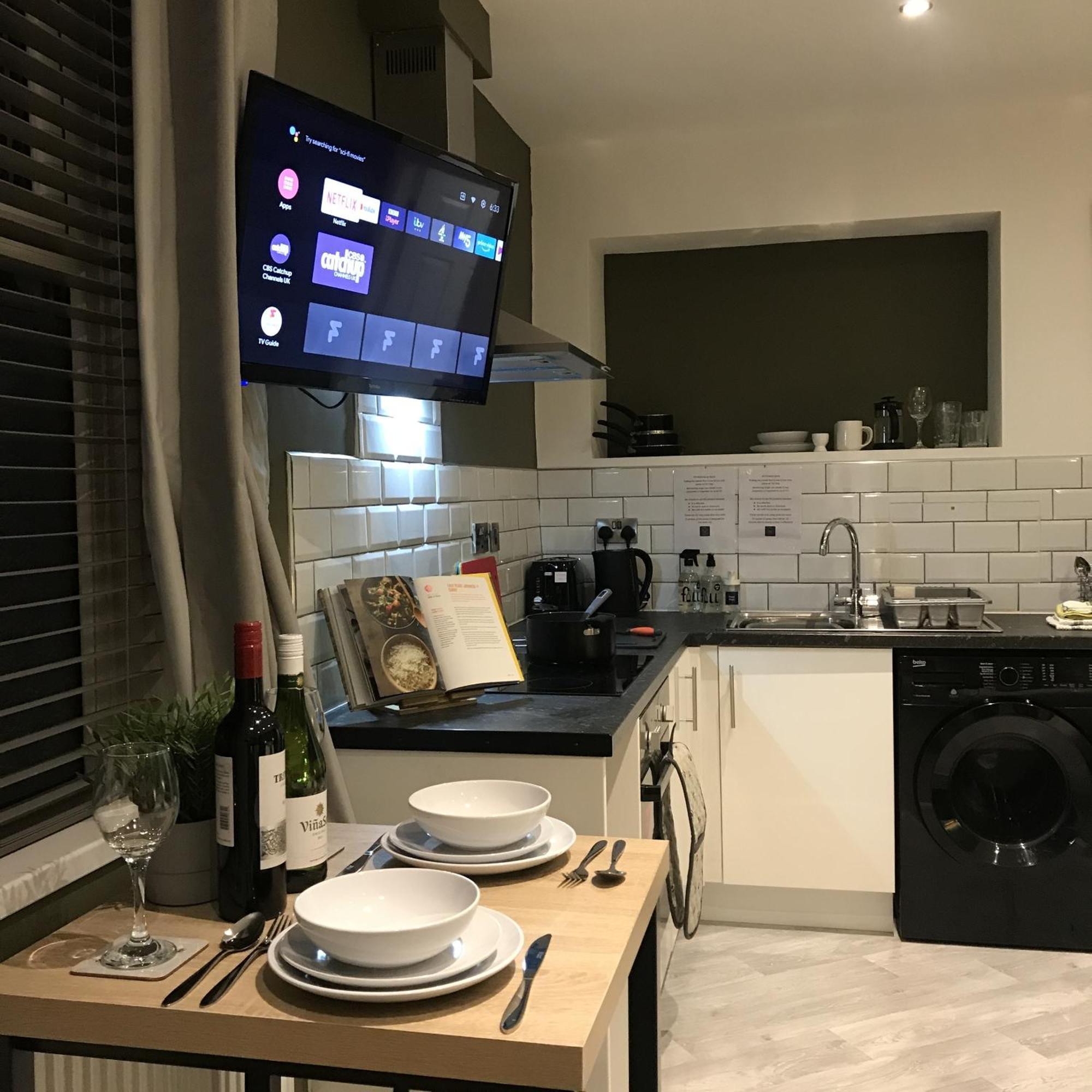 Contemporary 1 Bed Studio For Comfy Stay In Wigan Kültér fotó